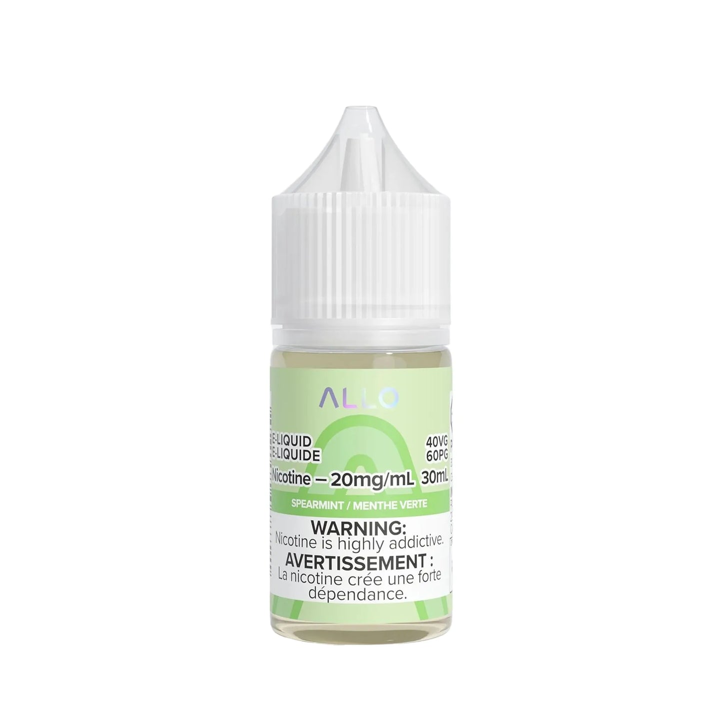 Allo - Menthe verte 30 ml Sel