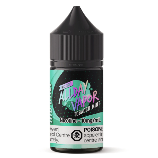 Allday Vapor - Tobacco Mint 30 ml Salt