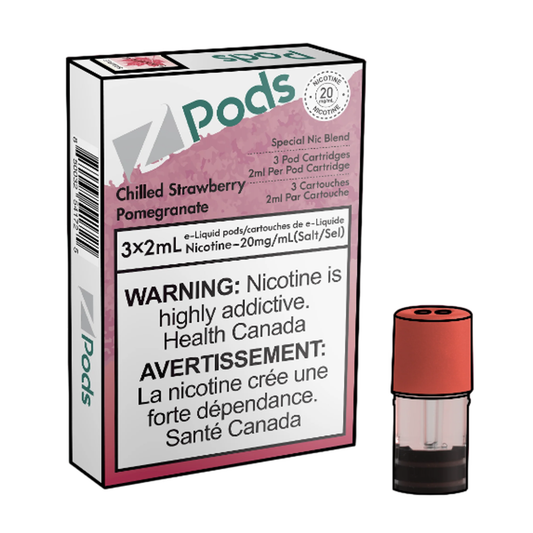 Zpods - Chilled Strawberry Pomegranate