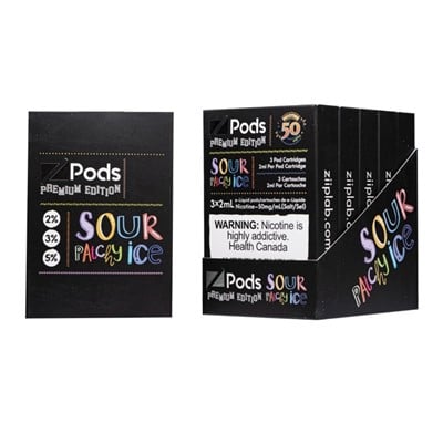 Zpods - Glace aigre et inégale